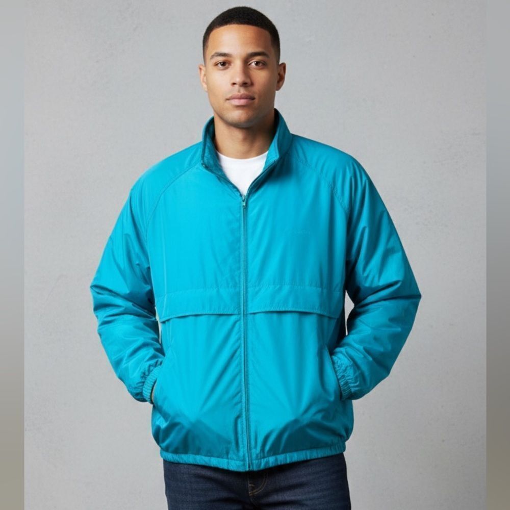 Take 50% OFF- Woolrich Teal Men’s Jacket with Mesh Lining, Size-XL